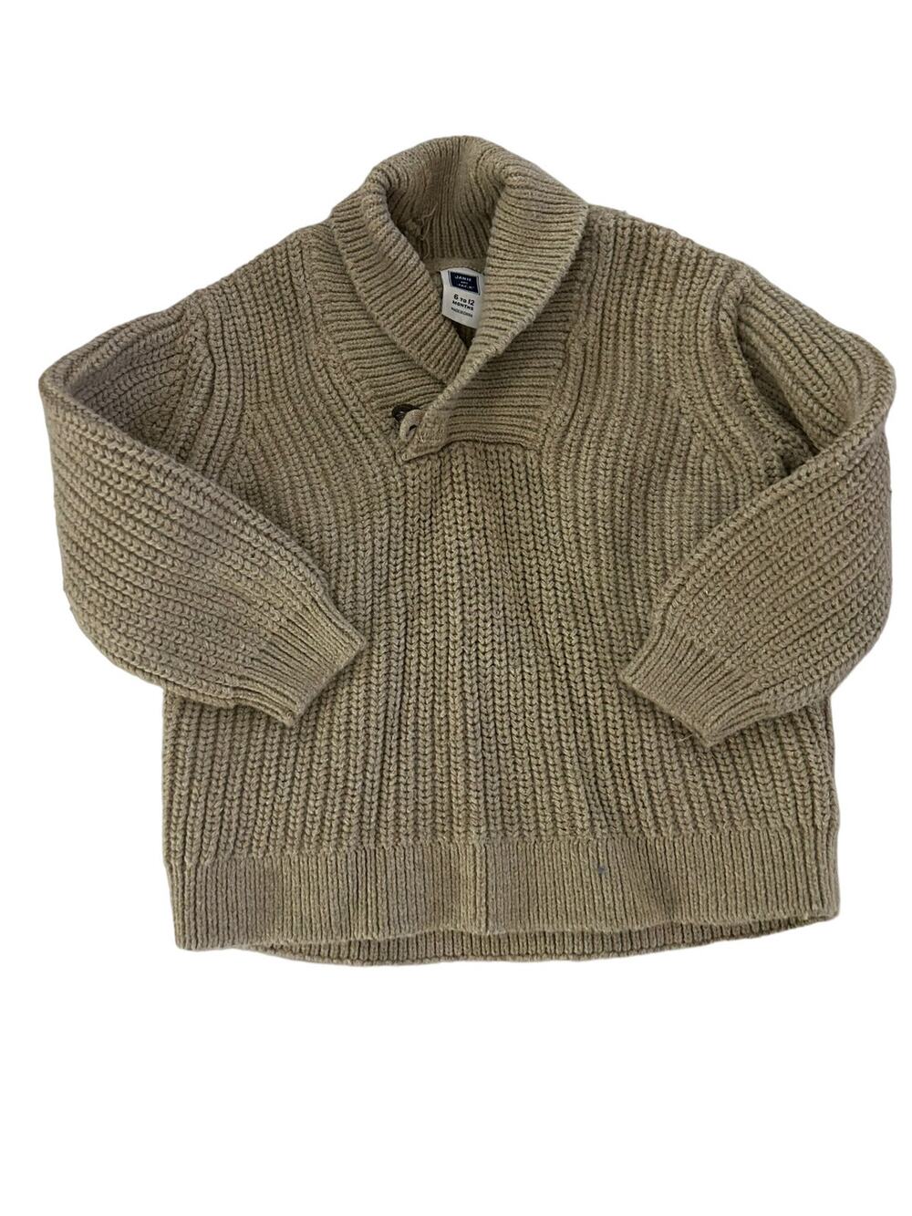 Janie And Jack Tan Sweater 6-12m